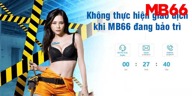 Không thực hiện bất cứ giao dịch nạp rút nào khi nhà cái đang bảo trì